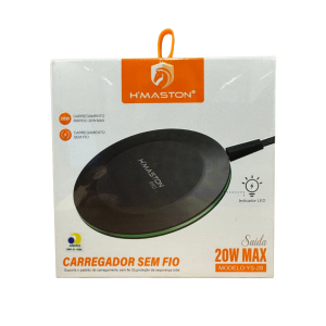 CARREGADOR SEM FIO 20W MAX H’MASTON