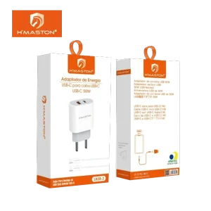 CARREGADOR H’MASTON 50W LIGTHNING